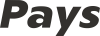 Logo Pays Black